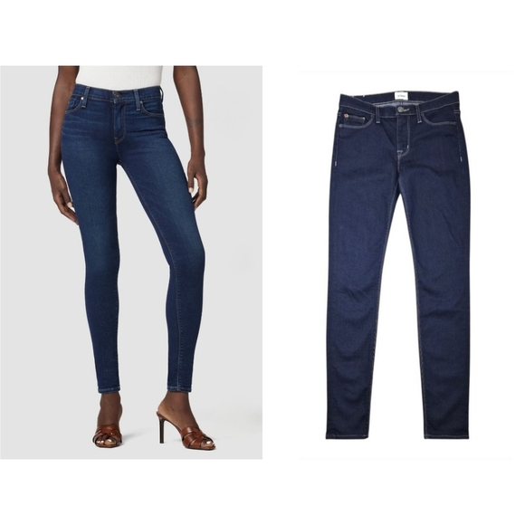 Hudson Nico Mid-Rise Super Skinny Jean Obscurity Size 26 - Picture 1 of 15